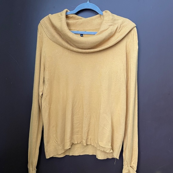 Apt. 9 Golden Lemon Cowl Neck Sweater - Picture 2 of 5